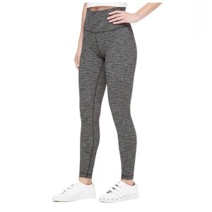 Lululemon Wunder Under Leggings Gray Size 2